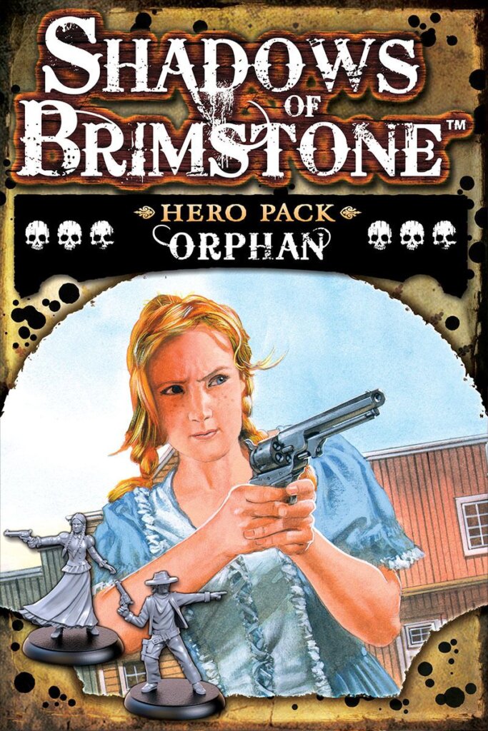 Shadows of Brimstone: Orphan Hero Pack board game cover