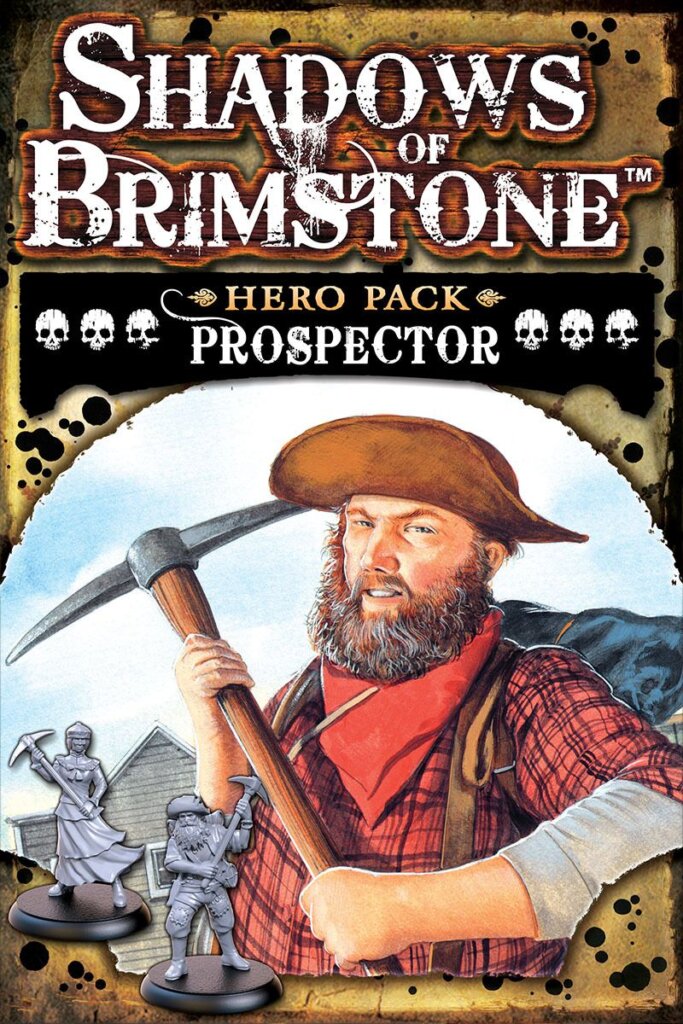 Shadows of Brimstone: Prospector Hero Pack board game cover