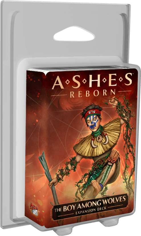 Ashes Reborn: The Boy Among Wolves board game cover