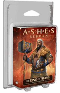 Ashes Reborn: The King of Titans board game cover