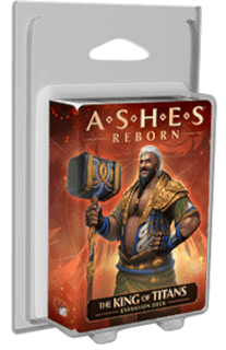 Ashes Reborn: The King of Titans board game cover