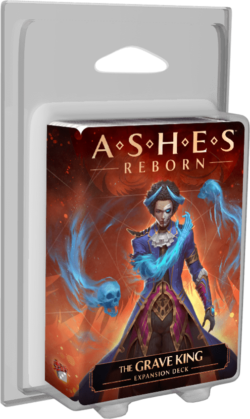 Ashes Reborn: The Grave King board game cover