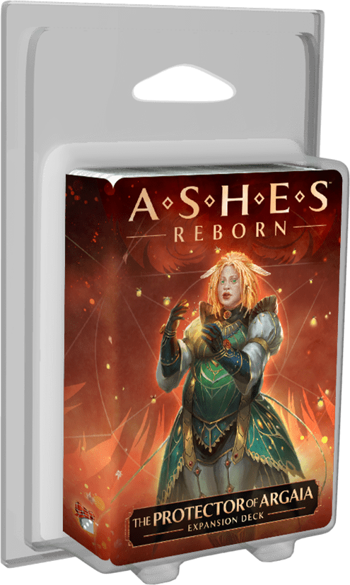 Ashes Reborn: The Protector of Argaia board game cover