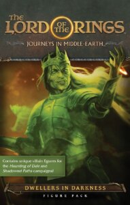 The Lord of the Rings: Journeys in Middle-earth – Dwellers in Darkness Figure Pack board game cover