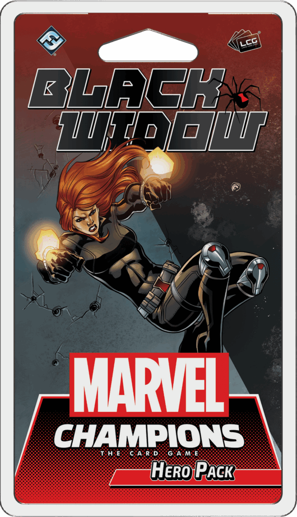 Marvel Champions: The Card Game – Black Widow Hero Pack board game cover