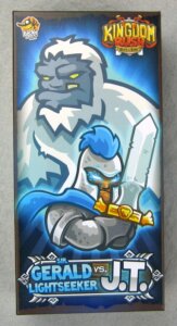 Kingdom Rush: Rift in Time – Sir Gerald Lightseeker vs. J.T. board game cover