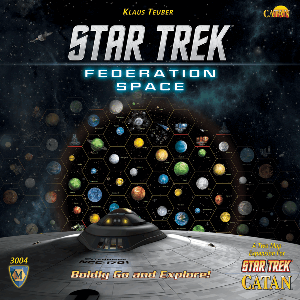 Star Trek: Catan – Federation Space board game cover