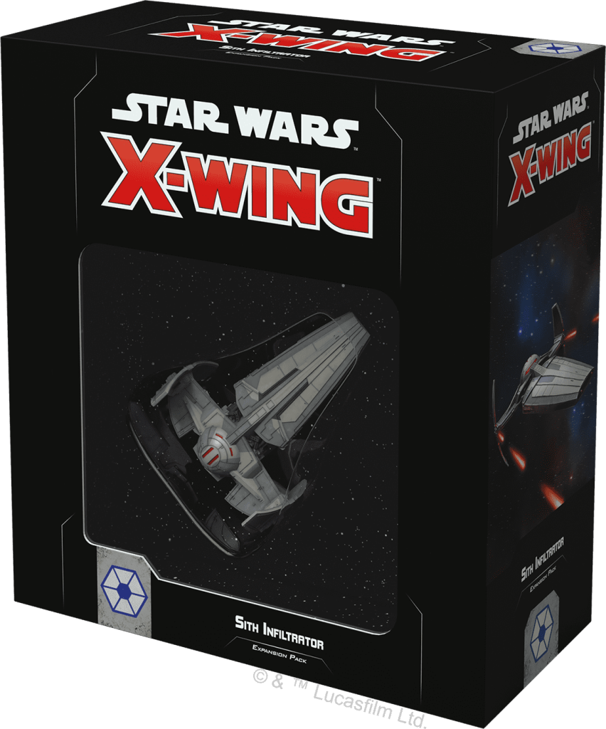 Star Wars: X-Wing (Second Edition) – Sith Infiltrator Expansion Pack board game cover