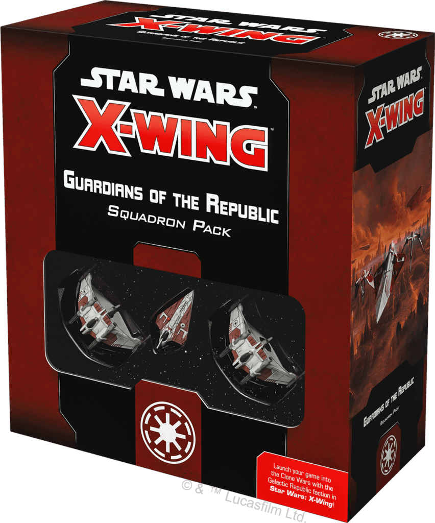 Star Wars: X-Wing (Second Edition) – Guardians of the Republic Squadron Pack board game cover