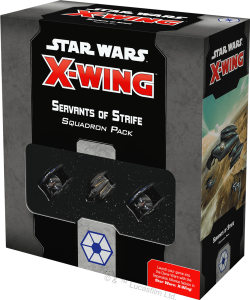 Star Wars: X-Wing (Second Edition) – Servants of Strife Squadron Pack board game cover