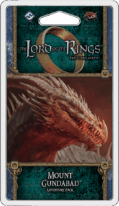The Lord of the Rings: The Card Game – Mount Gundabad board game cover