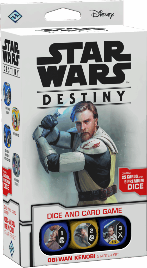 Star Wars: Destiny – Obi-Wan Kenobi Starter Set board game cover