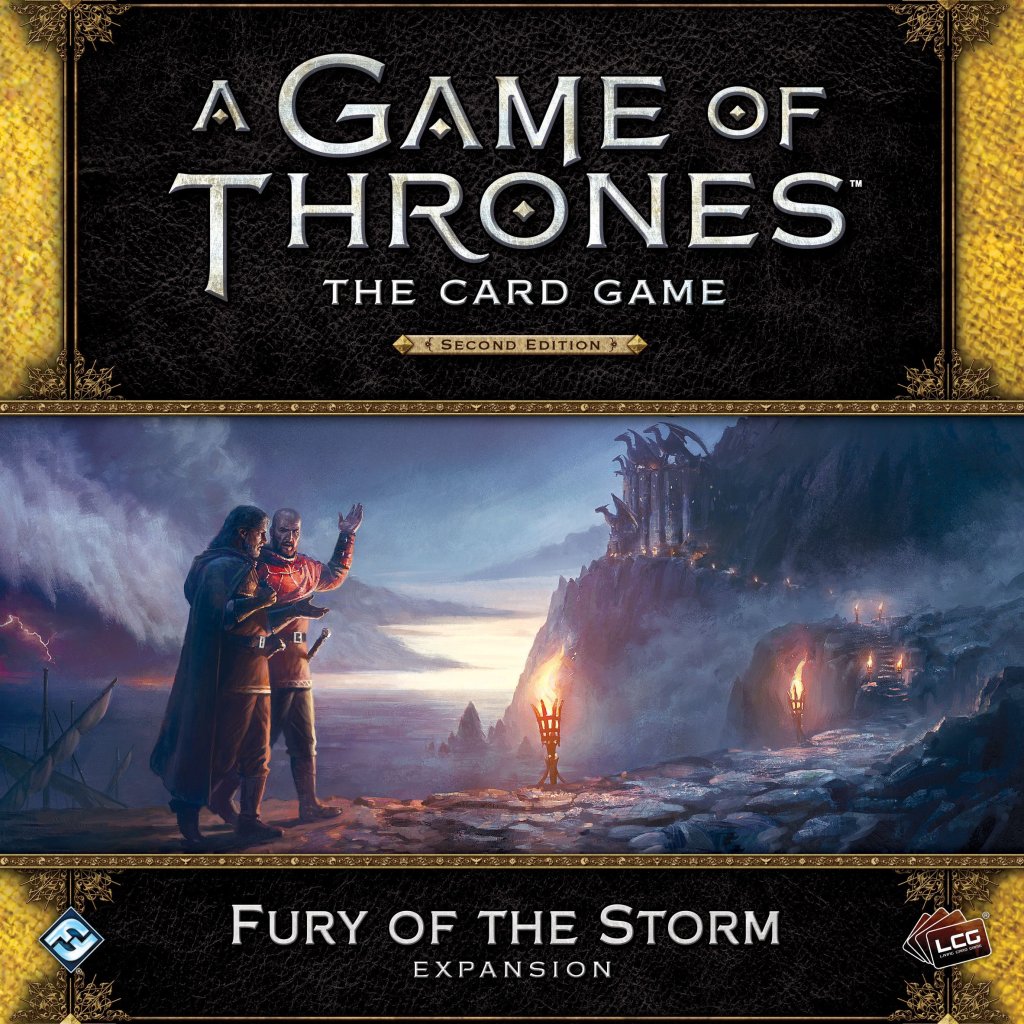 A Game of Thrones: The Card Game (Second Edition) – Fury of the Storm board game cover