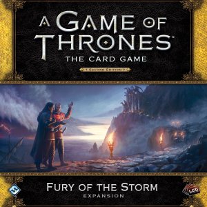 A Game of Thrones: The Card Game (Second Edition) – Fury of the Storm board game cover