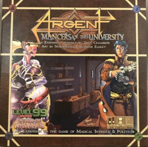 Argent: Mancers of the University board game cover