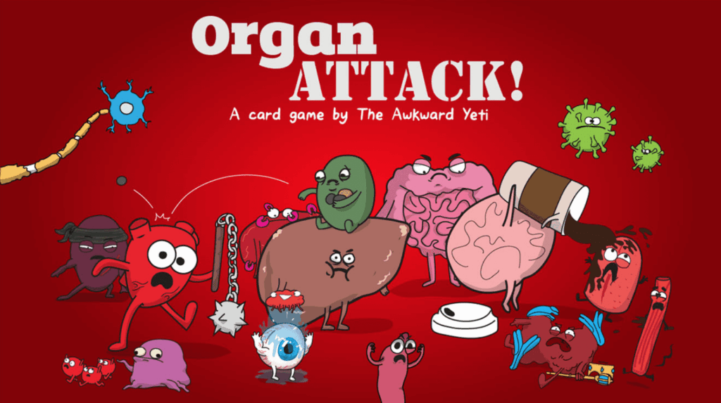 OrganATTACK! board game cover