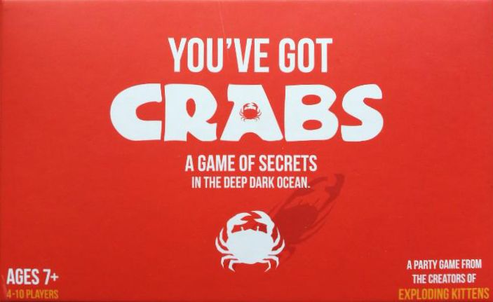 You’ve Got Crabs board game cover