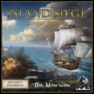 Island Siege: Second Edition board game cover