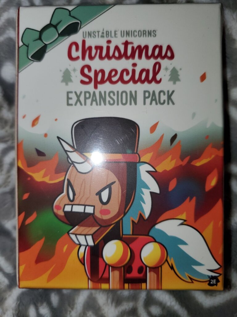 Unstable Unicorns: Christmas Special Expansion Pack board game cover