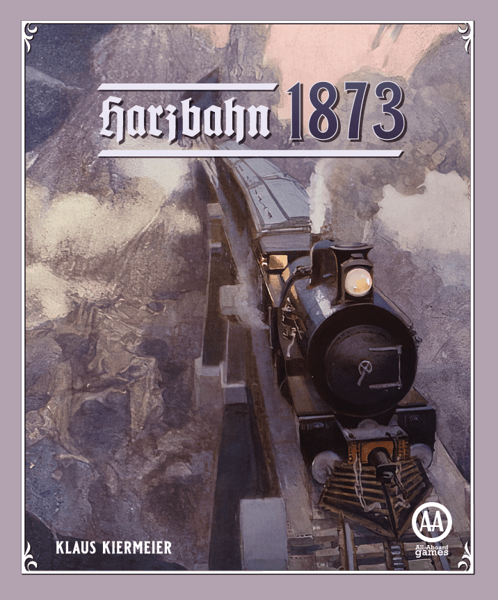 Harzbahn 1873 board game cover