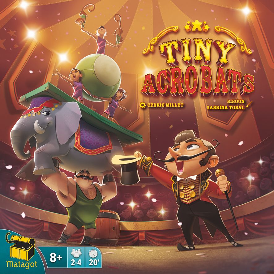 Tiny Acrobats board game cover