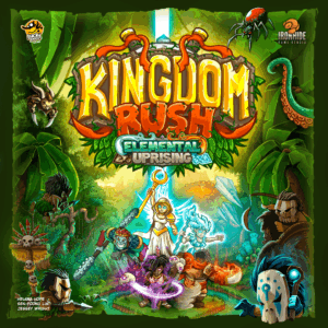 Kingdom Rush: Elemental Uprising board game cover