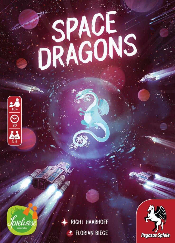 Space Dragons board game cover