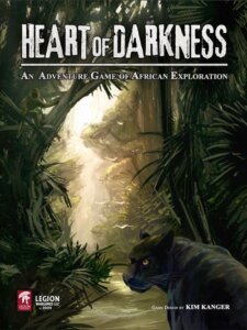 Heart of Darkness: An Adventure Game of African Exploration board game cover