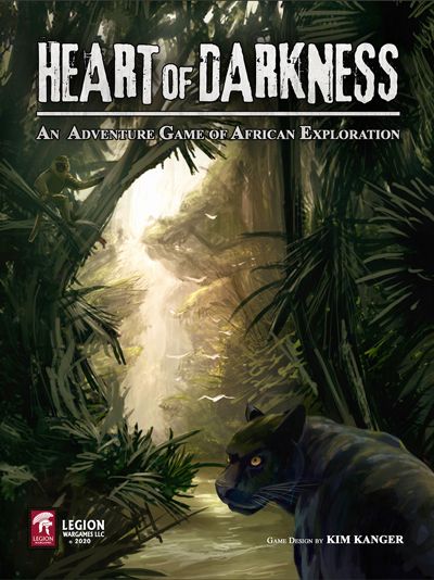 Heart of Darkness: An Adventure Game of African Exploration board game cover