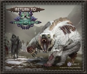 HEXplore It: The Valley of the Dead King – Return to the Valley of the Dead King board game cover