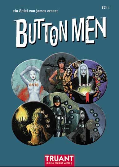 Button Men board game cover