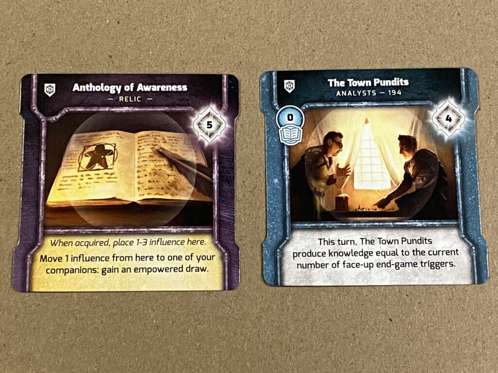 Vindication: Man Vs. Meeple 2019 Promo Cards board game cover