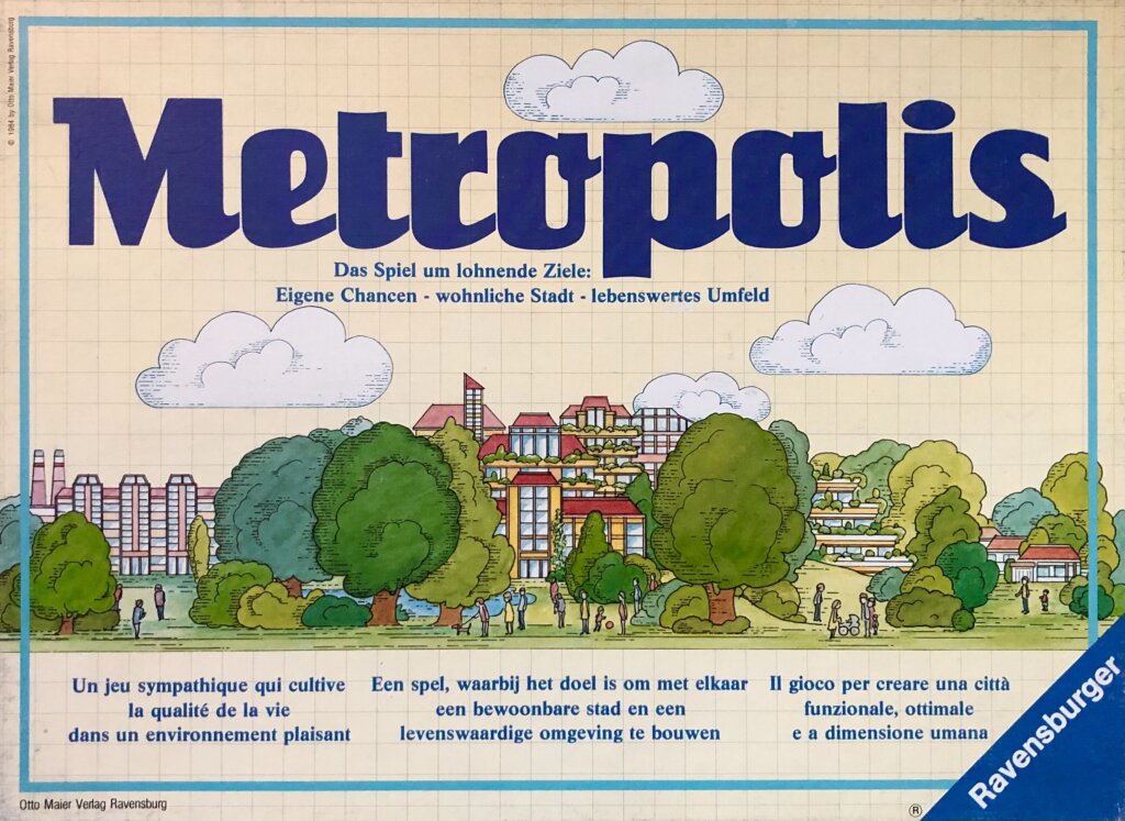 Metropolis board game cover