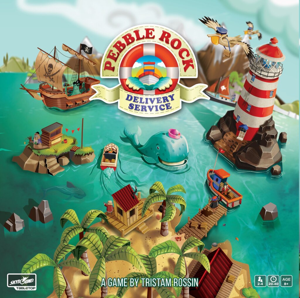 Pebble Rock Delivery Service board game cover