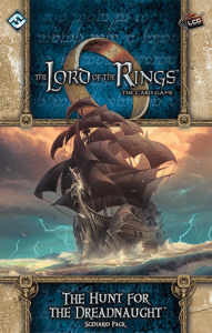 The Lord of the Rings: The Card Game – The Hunt for the Dreadnaught board game cover
