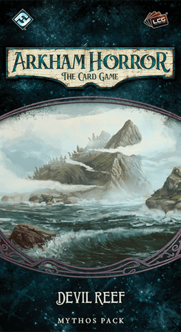 Arkham Horror: The Card Game – Devil Reef: Mythos Pack board game cover
