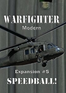 Warfighter: Expansion #5 – Speedball board game cover