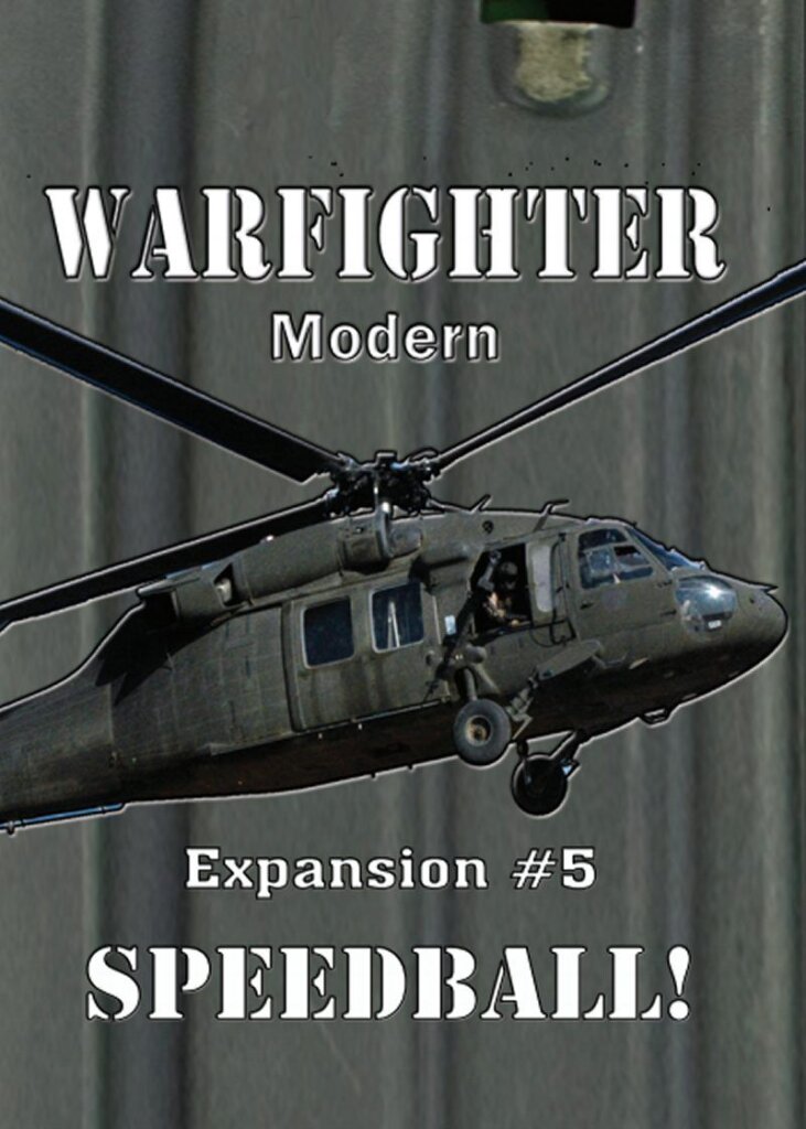 Warfighter: Expansion #5 – Speedball board game cover