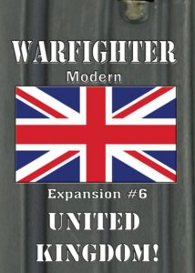 Warfighter: Modern Expansion #6 – United Kingdom board game cover