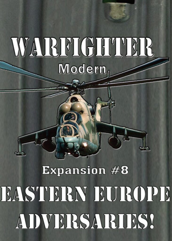 Warfighter: Modern Expansion #8 – Eastern European Adversaries board game cover