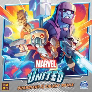 Marvel United: Guardians of the Galaxy Remix – Kickstarter Edition board game cover
