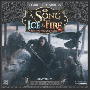 A Song of Ice & Fire: Tabletop Miniatures Game – Night’s Watch Starter Set board game cover