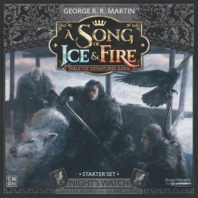 A Song of Ice & Fire: Tabletop Miniatures Game – Night’s Watch Starter Set board game cover