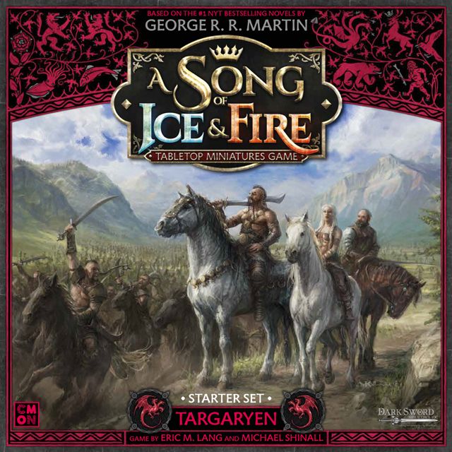 A Song of Ice & Fire: Tabletop Miniatures Game – Targaryen Starter Set board game cover