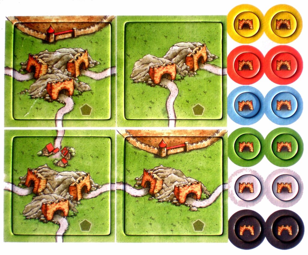 Carcassonne: Der Tunnel board game cover