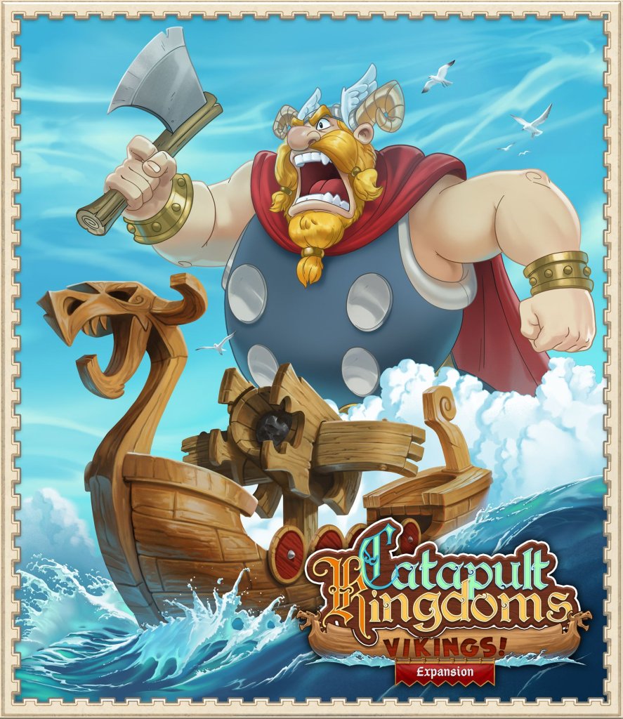 Catapult Feud: Vikings! Expansion board game cover