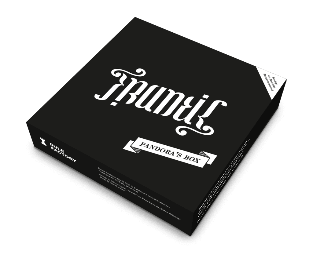 Frantic: Pandora’s Box board game cover