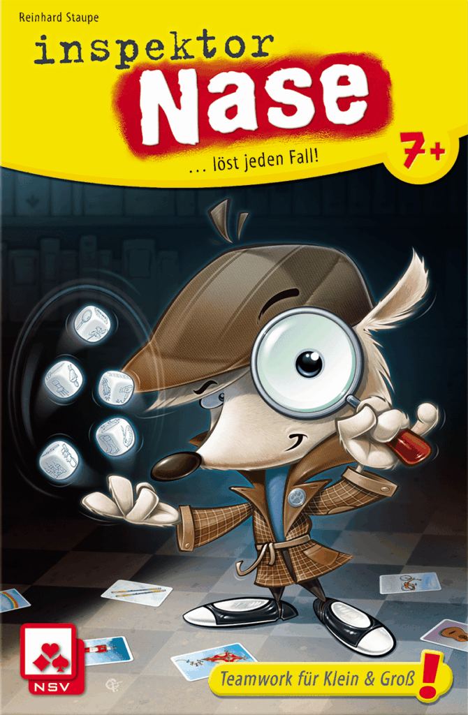 Inspektor Nase board game cover