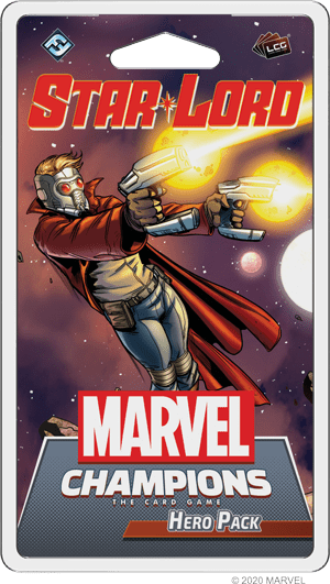 Marvel Champions: The Card Game – Star-Lord Hero Pack board game cover