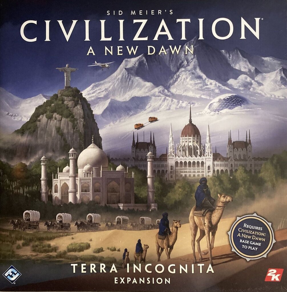 Civilization: A New Dawn – Terra Incognita board game cover